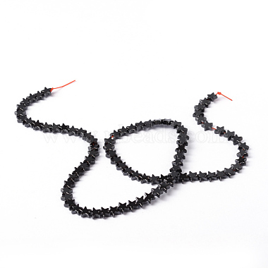 Non-Magnetic Synthetic Hematite Beads Strands(G-D015-21)-3