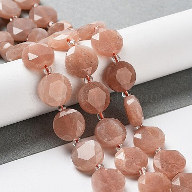 Natural Peach Moonstone Beads Strands(G-NH0004-006)-2