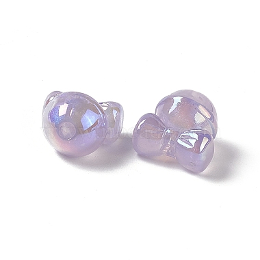 Placage uv perles acryliques irisées arc-en-ciel(PACR-M003-07C)-3