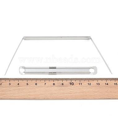 100Pcs Iron 2 Hole Document Paper Fasteners(DIY-FH0010-72)-2