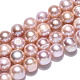 hebras de perlas de agua dulce cultivadas naturales(PEAR-N013-09B)-3