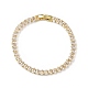 Cubic Zirconia Tennis Bracelet(BJEW-L652-24G-02)-1
