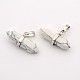 Natural Howlite Double Terminated Pointed Pendants(G-F177-05)-1