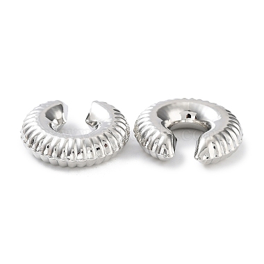 Brass Ring Cuff Earrings(EJEW-D088-20P)-2