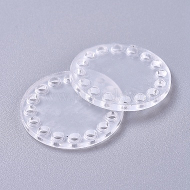Planche de tissage acrylique transparente(DIY-WH0152-94)-2