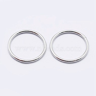 круглые кольца из серебра 925 пробы с родиевым покрытием 925(STER-F036-03P-0.8x4)-2