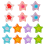 17mm Mixed Color Star Resin Beads(RESI-NB0001-53)