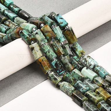Natural African Turquoise(Jasper) Beads Strands(G-G068-A39-01)-2