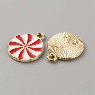 Golden White Others Alloy+Enamel Pendants