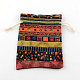 Ethnic Style Cloth Packing Pouches Drawstring Bags(ABAG-R006-13x18-01)-2