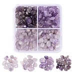 60G 4 Style Natural Mixed Gemstone Chip Beads, for Jewellery Making, Mixed Color, 15g/style(G-FS0001-43)