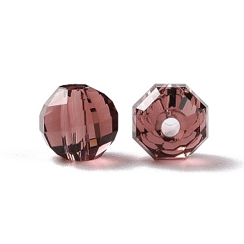 Imitation Austrian Crystal Beads, Grade AAA, Faceted, Round, Purple, 6mm, Hole: 0.7~0.9mm