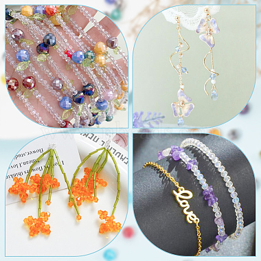 1008Pcs 24 Colors Electroplate Glass Beads Strands(EGLA-HY0001-06)-6