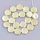 Shell Pearl Beads Strands(X-SSHEL-T007-22E)-2