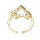 Brass Micro Pave Cubic Zirconia Cuff Rings(RJEW-S044-103-NF)-4