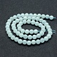Chapelets de perles en aigue-marine naturelle(G-P342-10-6mm-A)-2