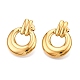 placage ionique (ip) 304 boucles d'oreilles en acier inoxydable(EJEW-G395-36G)-1