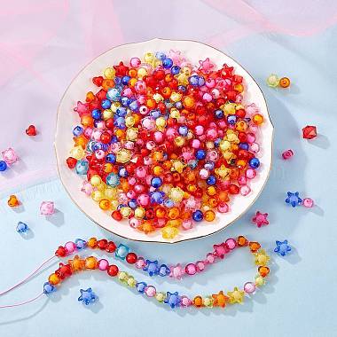 DIY Acrylic Beads Bracelets Making(DIY-SZ0006-33)-5