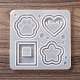 DIY PawPrint & Heart & Star & Rectangle Shaped Pendant Food-grade Silicone Molds(SIMO-D001-05)-2