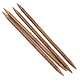 Бамбуковые спицы с двойным острием (dpns)(TOOL-R047-8.0mm-03)-1