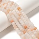 Natural Pink Aventurine Beads Strands(G-F520-25)-5