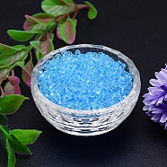 Faceted Imitation Austrian Crystal Bead Strands, Grade AAA, Bicone, Cornflower Blue, 4x4mm, Hole: 0.7~0.9mm, about 1440pcs/bag(G-M180-4mm-10B)