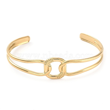 Rectangle 304 Stainless Steel Cuff Bangles