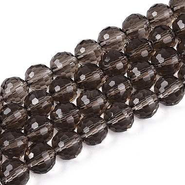 Transparent Glass Bead Strands(GLAA-R095-10mm-36)-1