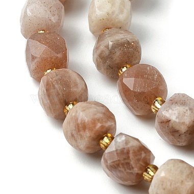 Natural Sunstone Beads Strands(G-Q010-A01-01)-4