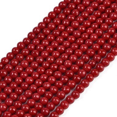 Synthetic Coral Beads Strands(X-CORA-M003-02)-1