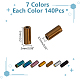 63G 7 Style Glass Bugle Beads(SEED-AR0001-42)-2