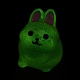 ウサギの発光樹脂ディスプレイ装飾(DJEW-F023-B03)-2