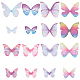 160Pcs 16 Style Polyester Fabric Wings Crafts Decoration(DIY-SC0019-39)-1