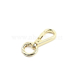 Zinc Alloy Swivel Clasps, with Spring Gate Rings, Light Gold, 52mm(PW-WGC9F42-03)