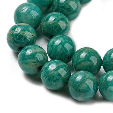 Natural Amazonite Beads Strands(G-P503-8MM-10)-4