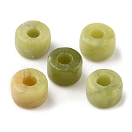 Natural Xinyi Jade/Chinese Southern Jade Beads, Column, 8x5.5~6mm, Hole: 3~3.2mm(G-G0003-A03)