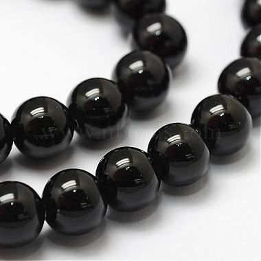 Natural Black Onyx Beads Strands(G-N0309-23-8mm)-3