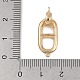 Brass Fold Over Clasps(FIND-U017-16G-01)-3