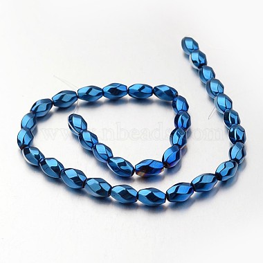 Electroplate Non-magnetic Synthetic Hematite Beads Strands(G-F300-12-05)-2