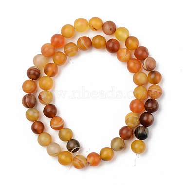 Natural Sardonyx Beads Strands(G-S369-002C-A02)-2