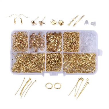 Clear Mixed Material Earring Making