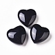 Natural Obsidian Heart Love Stone(G-L533-05)-1