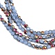 Electroplate Glass Beads Stradns(EGLA-H114-01K)-3