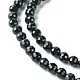 Natural Black Tourmaline Beads Strands(G-F748-Y01-04)-4