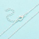Iron Cable Chain Necklace Making(MAK-I019-01B-S)-2