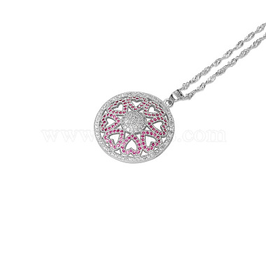 SHEGRACE Fashion 925 Sterling Silver Pendant Necklace(JN89A)-2