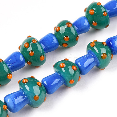 Handmade Lampwork Beads Strands(X-LAMP-N024-09C)-2
