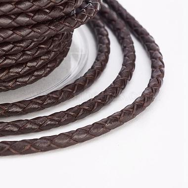 Eco-Friendly Braided Leather Cord(OCOR-L035-3mm-E15)-3
