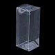 Прямоугольная прозрачная пластиковая коробка из пвх подарочная упаковка(CON-F013-01C)-1