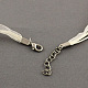 многожильных ожерелье шнура для изготовления ювелирных изделий(NJEW-R218-21)-4